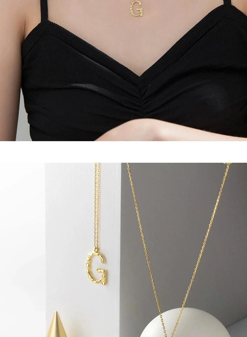 Simple 26 Letters Chain Necklace