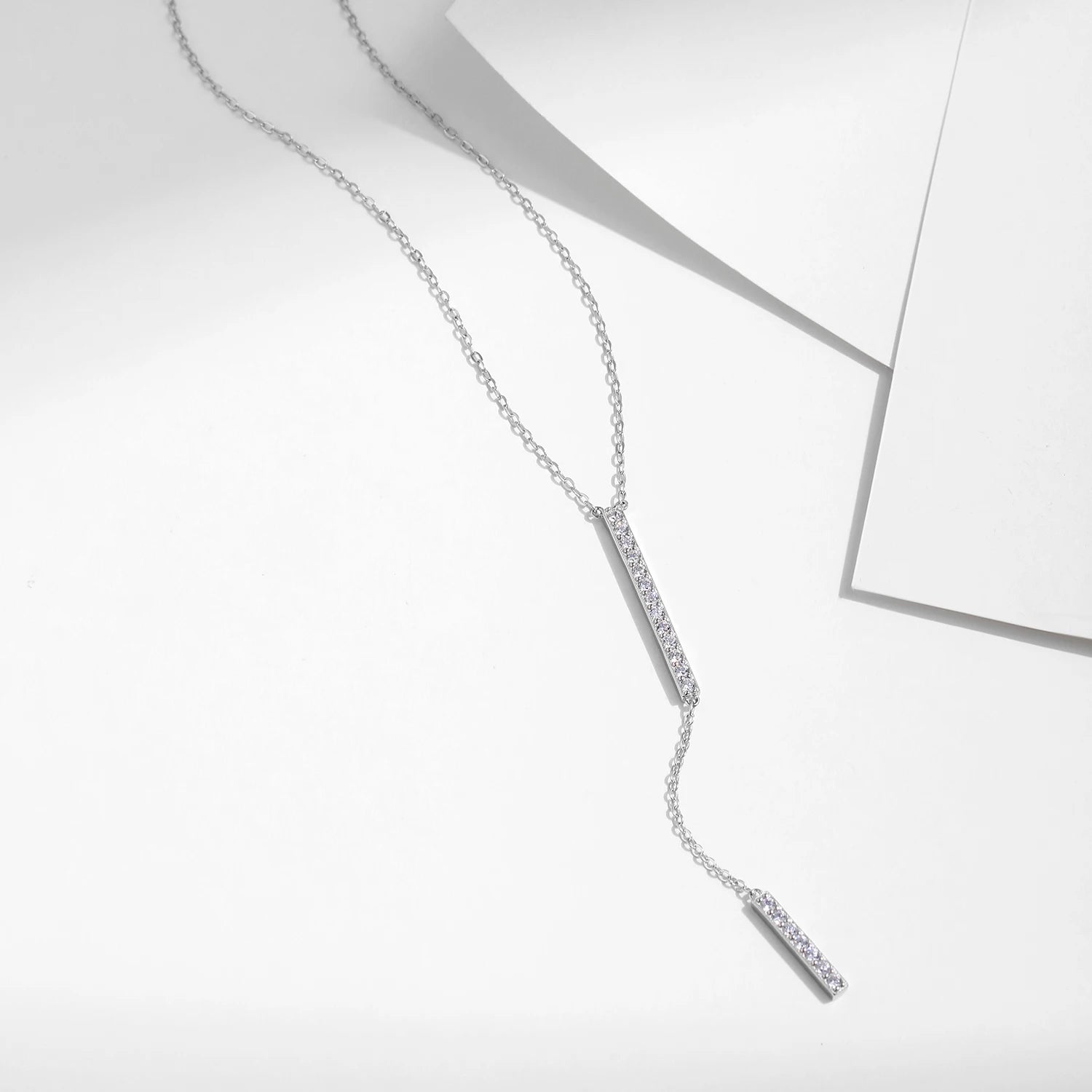 Chain Lariat Necklace Y-Shaped