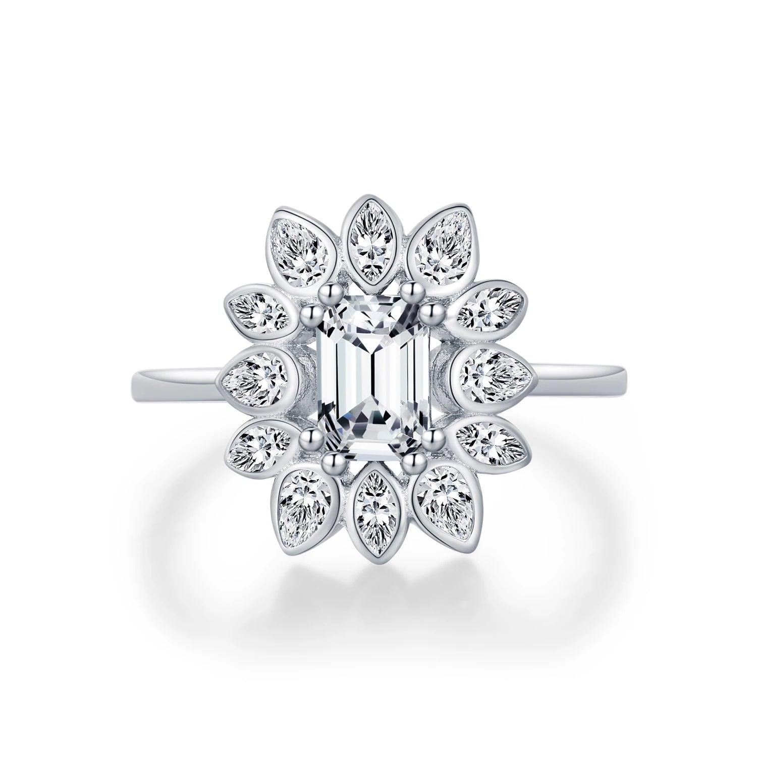 Flower Cocktail Rings