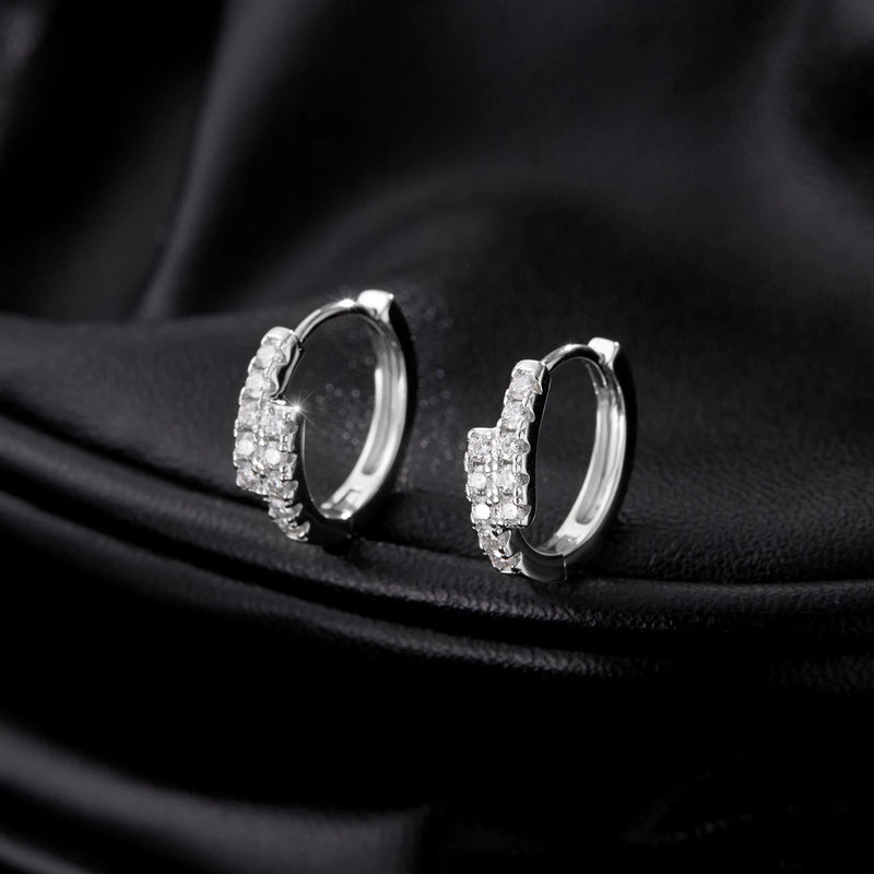 Moissanite Simple Earrings