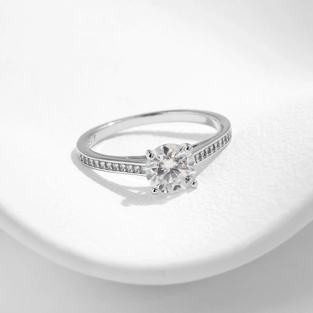 Moissanite Ring