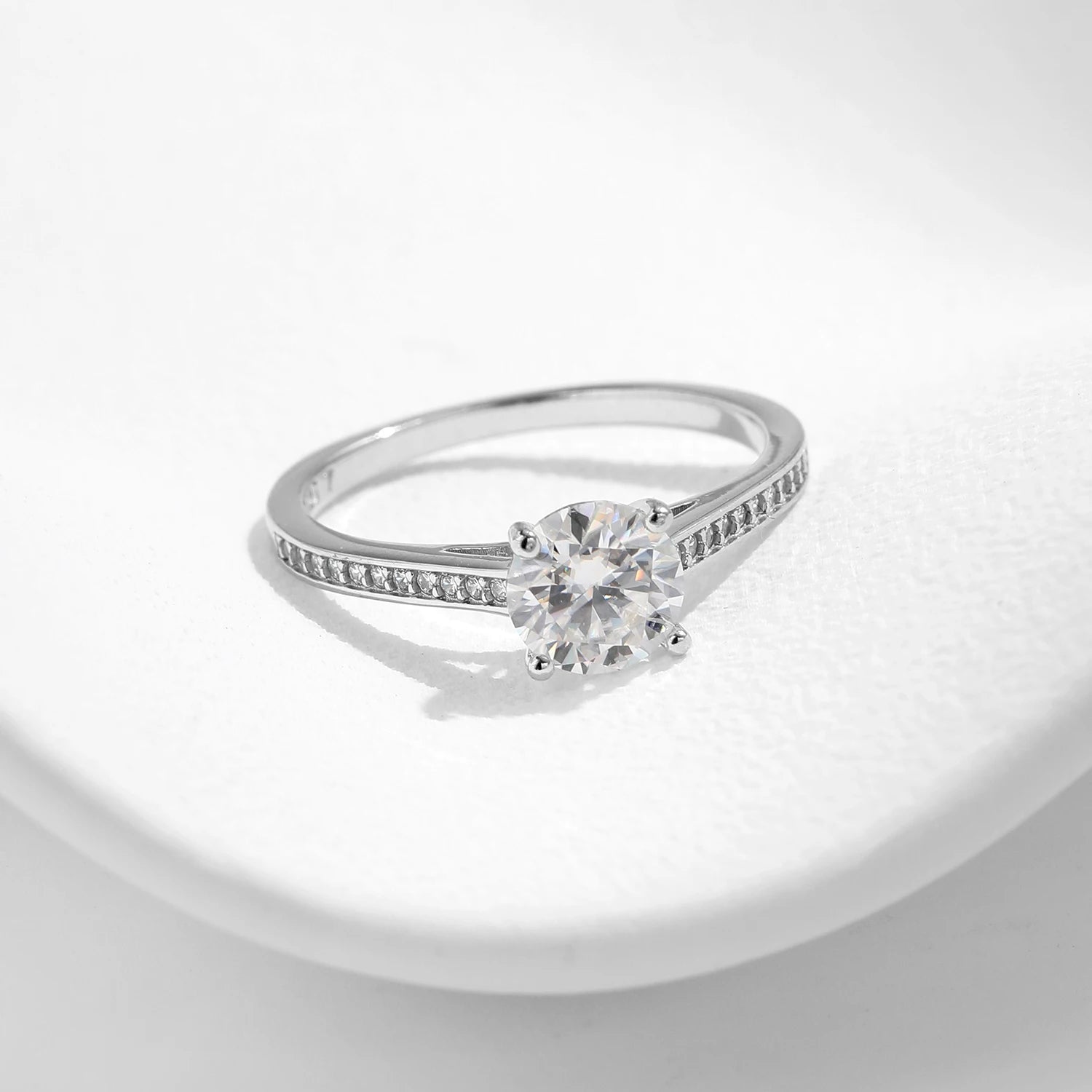 Moissanite Ring