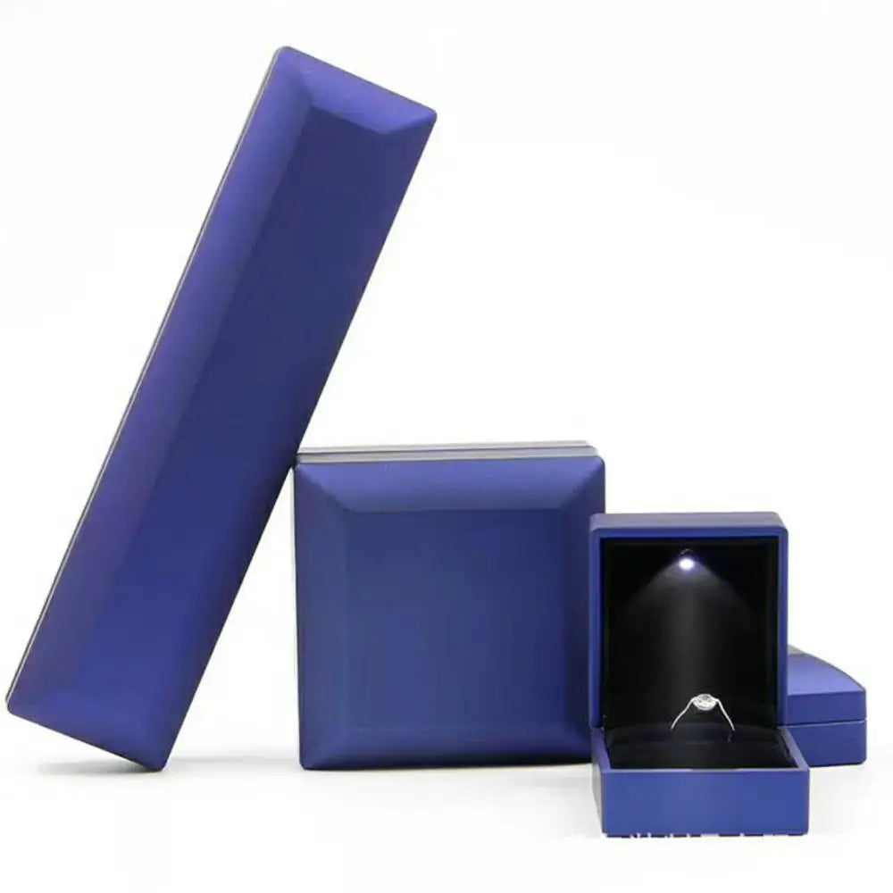 1 Pcs LED Jewelry Ring Box
