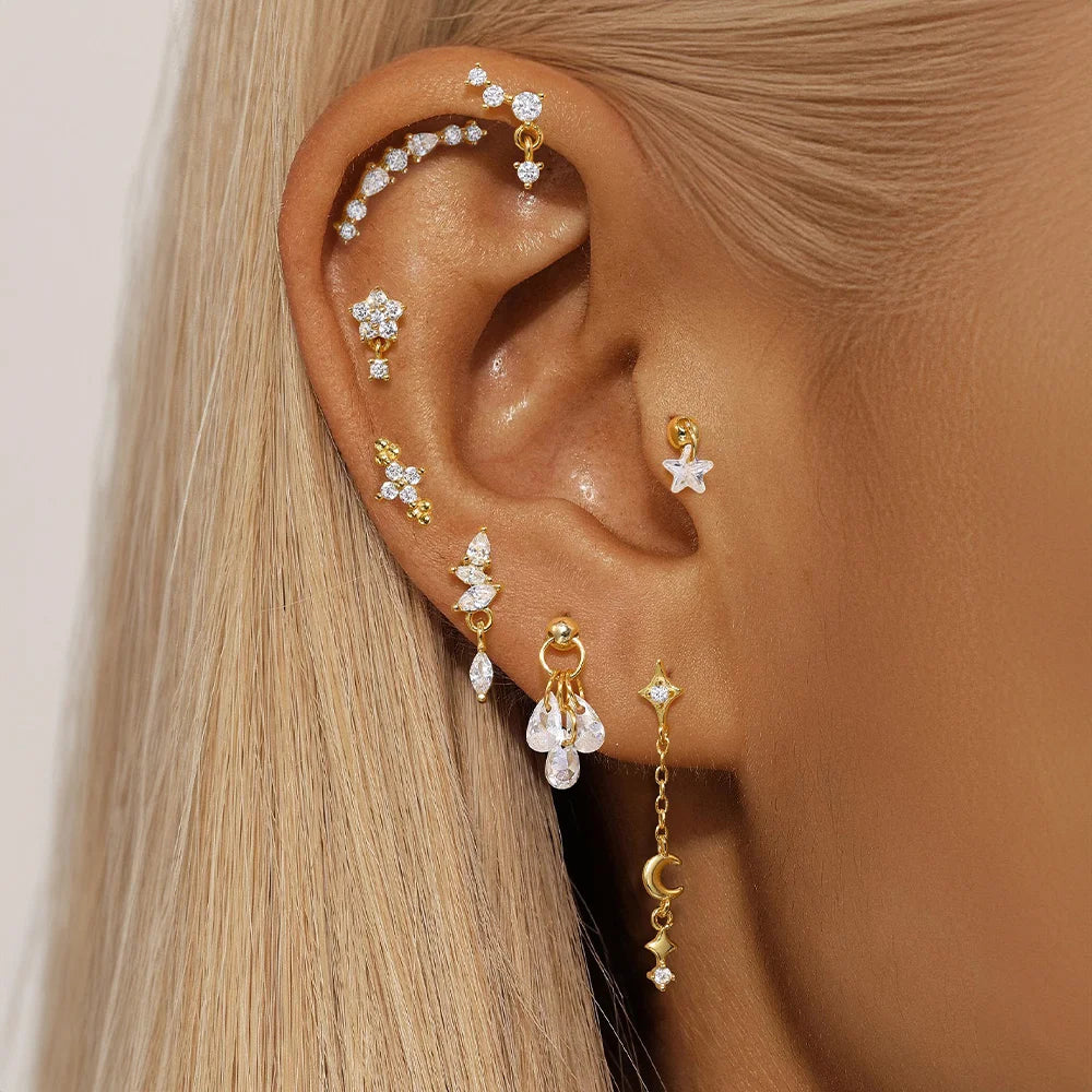 Gold Piercings