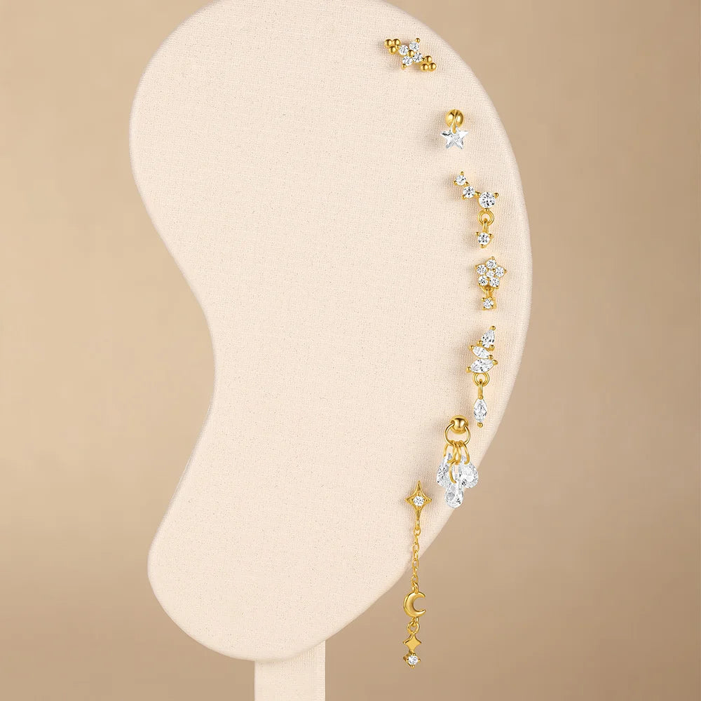 Gold Piercings