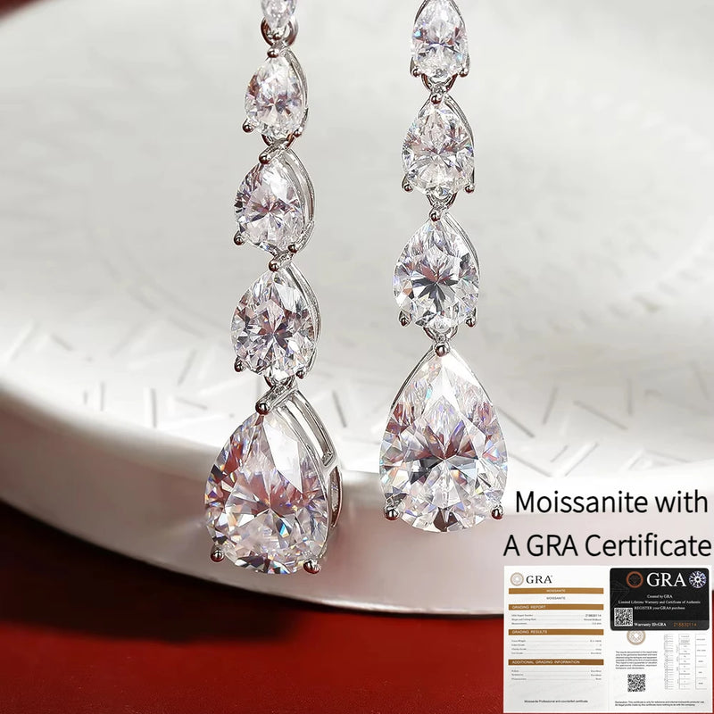 Yellow Water Drop Earrings