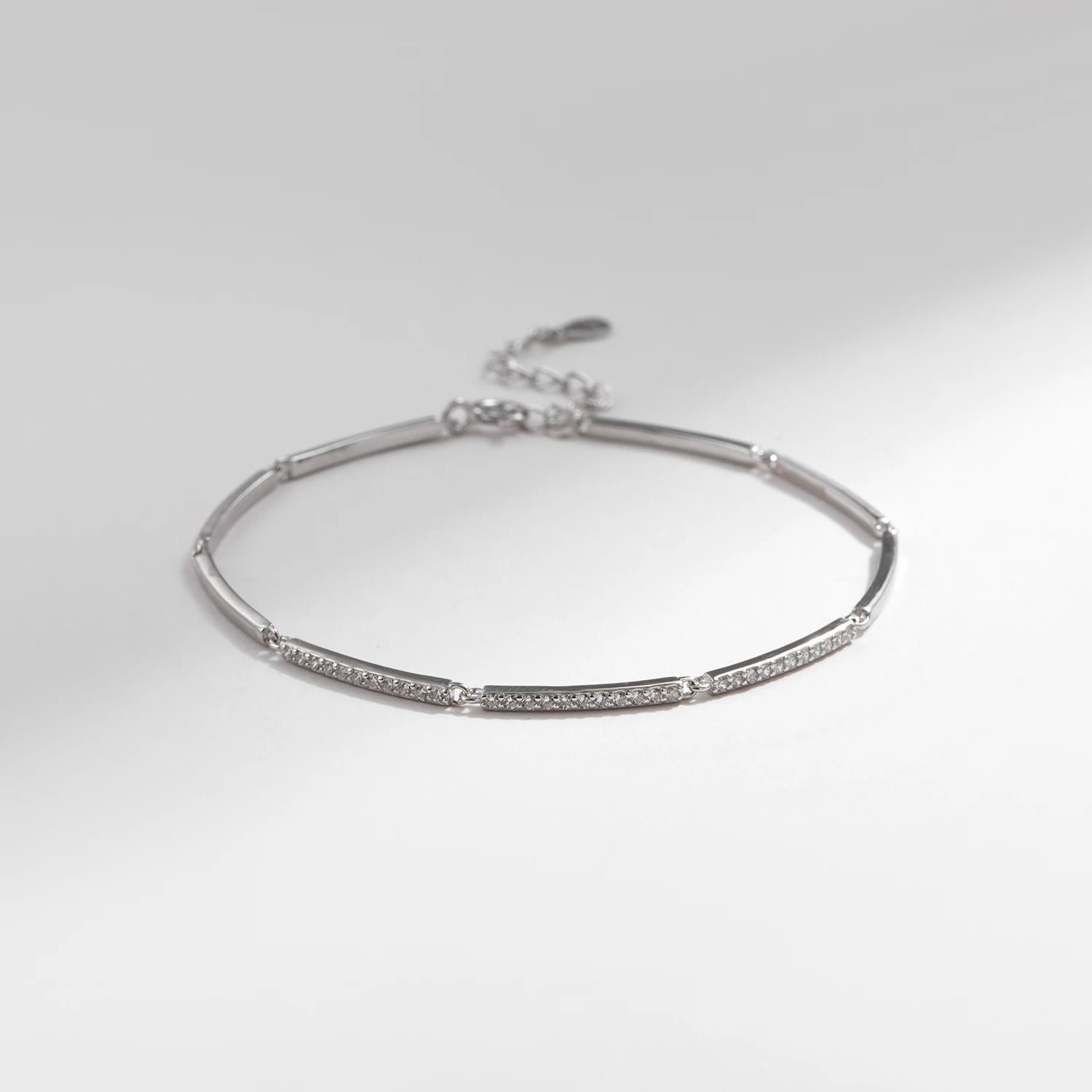 White Gold Plated Bracelet
