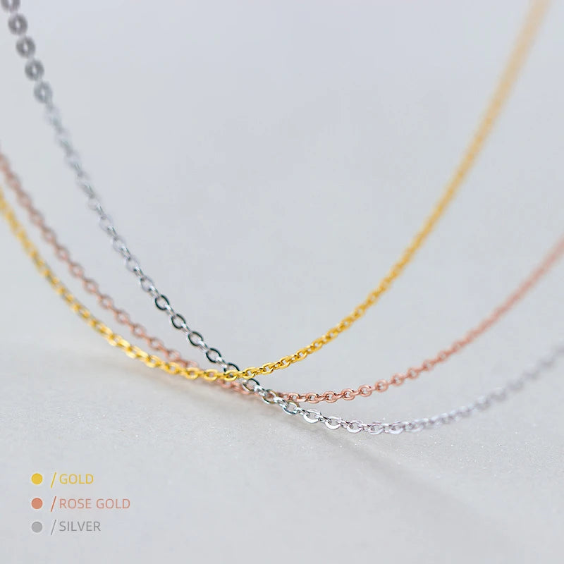 Collier simple 3 couleurs 