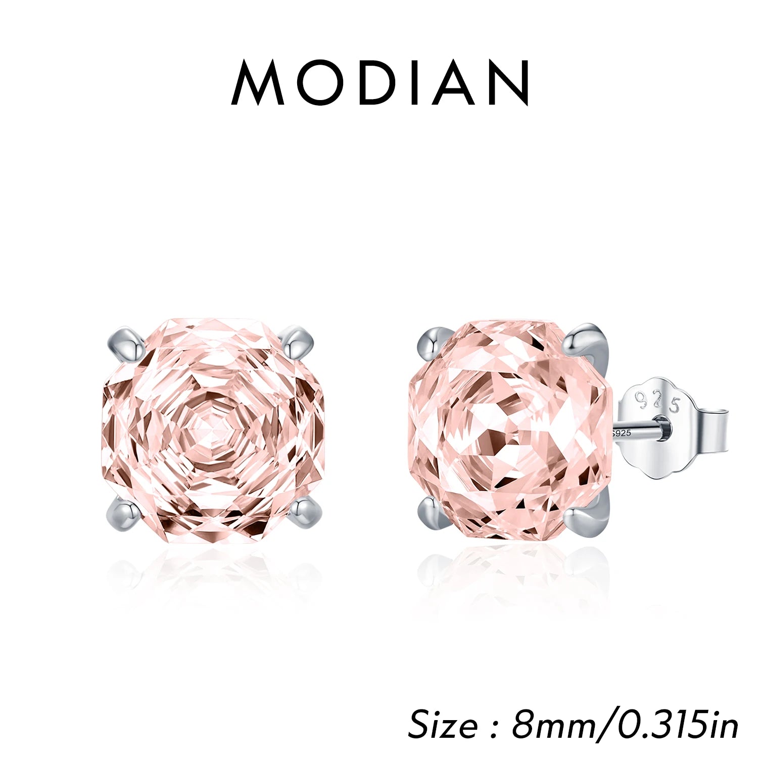 Polygon Multi-Color Rose Cut Cubic Zirconia