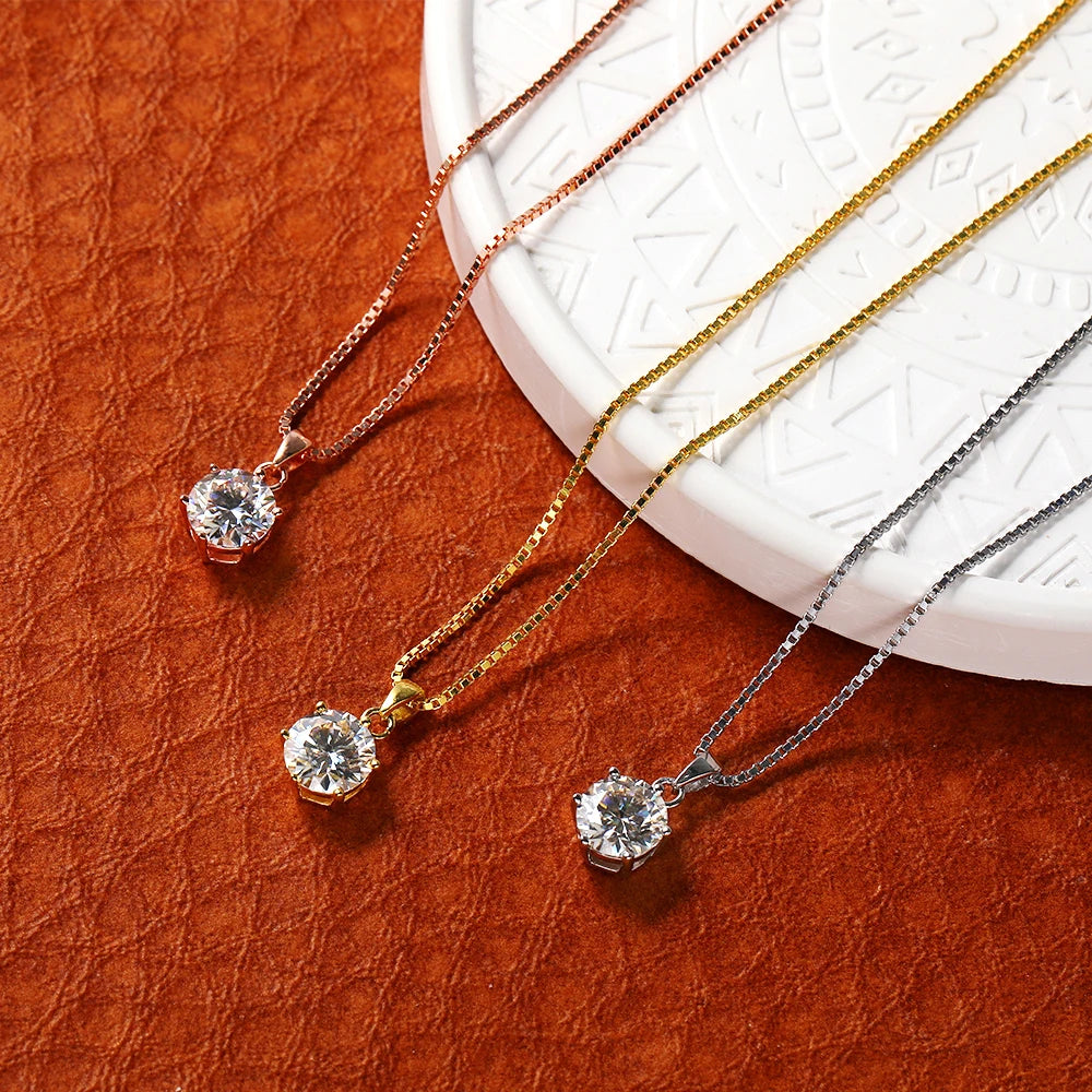 Moissanite Pendant