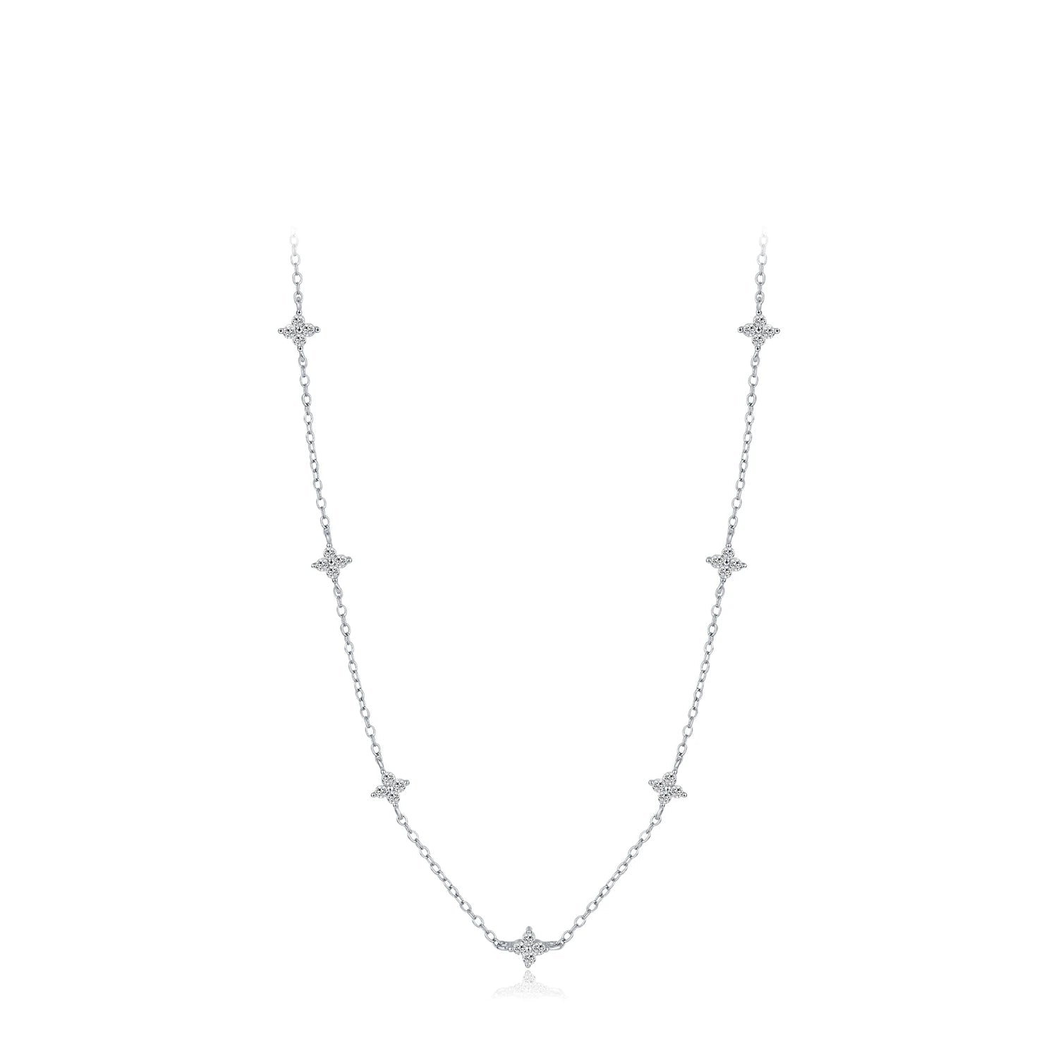 Exquisite Four Leaf Clover Necklace