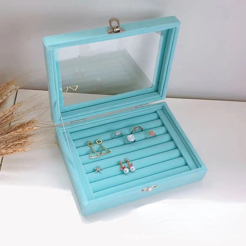 Velvet Rrings Box