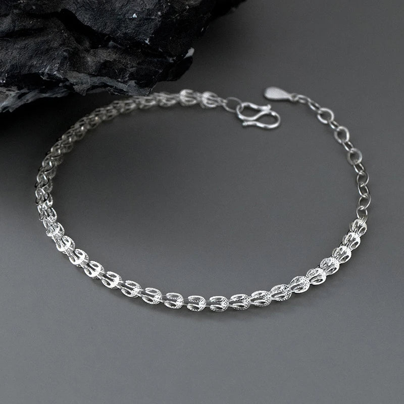 Simple Hollow out Bracelet Chain