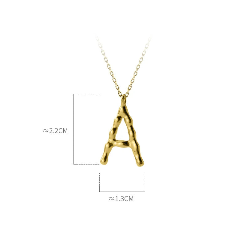 Simple 26 Letters Chain Necklace