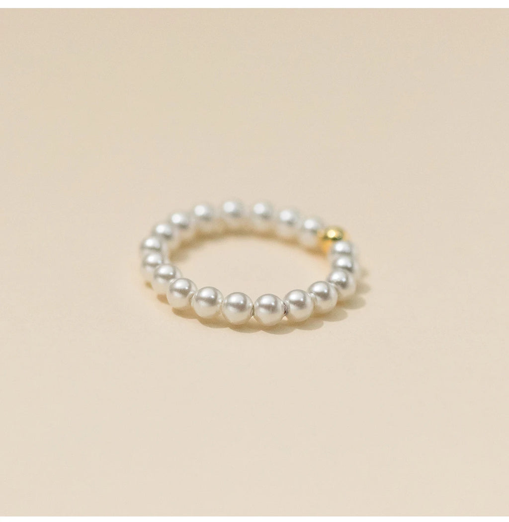 Shell Pearl Ring