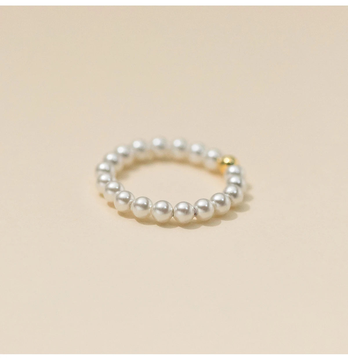 Shell Pearl Ring