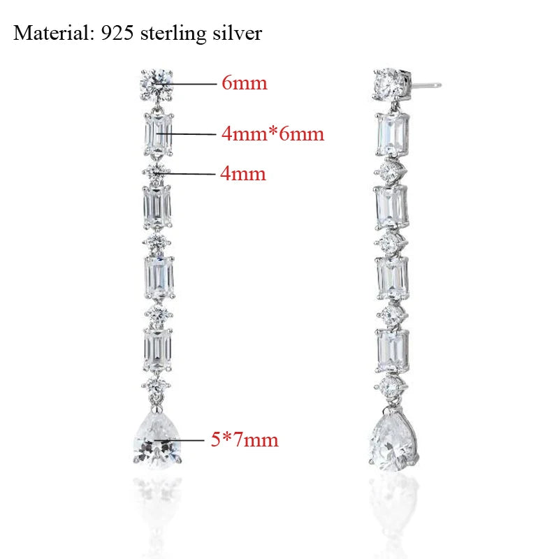 Long Drop Earrings