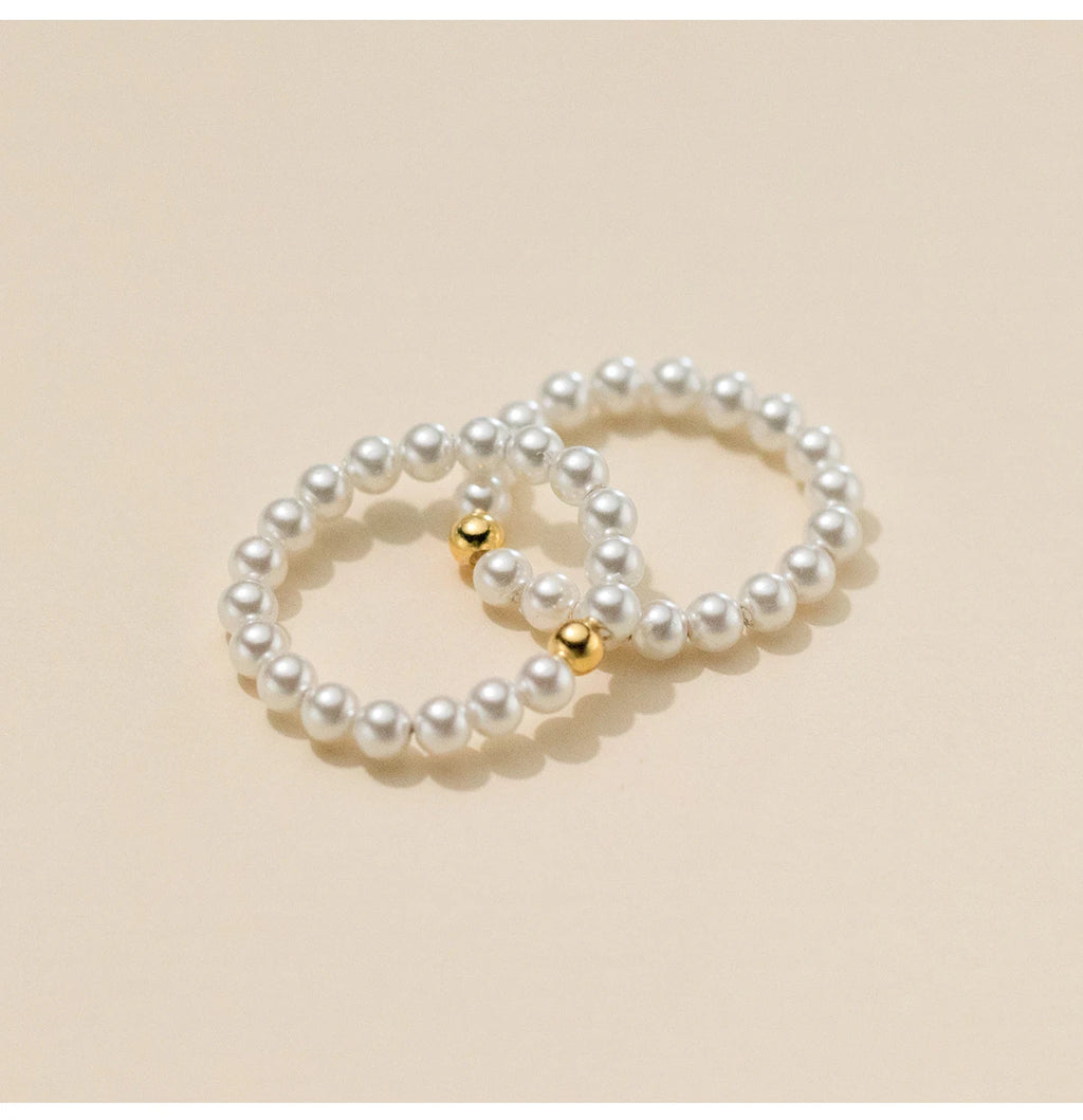 Shell Pearl Ring