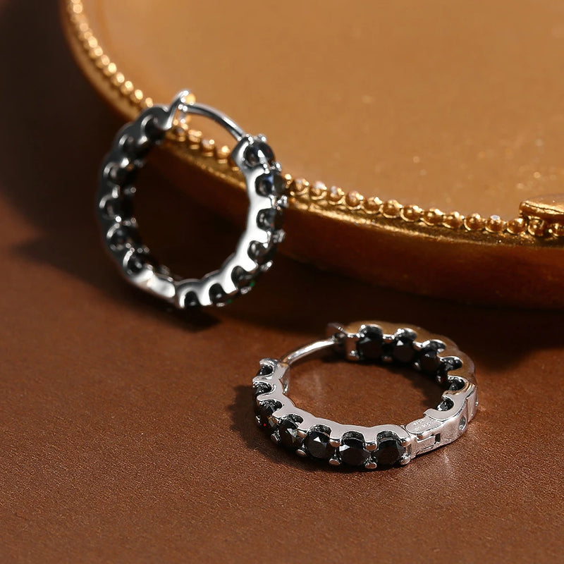 2.6ct Moissanite Earring Hoops