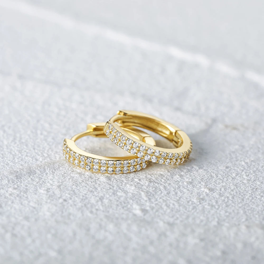 Glossy Hoop Earrings