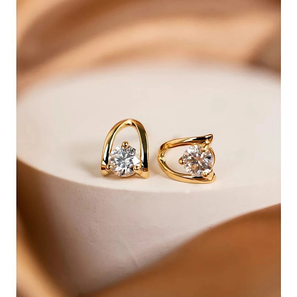 0.5/1 Carat Moissanite Earrings