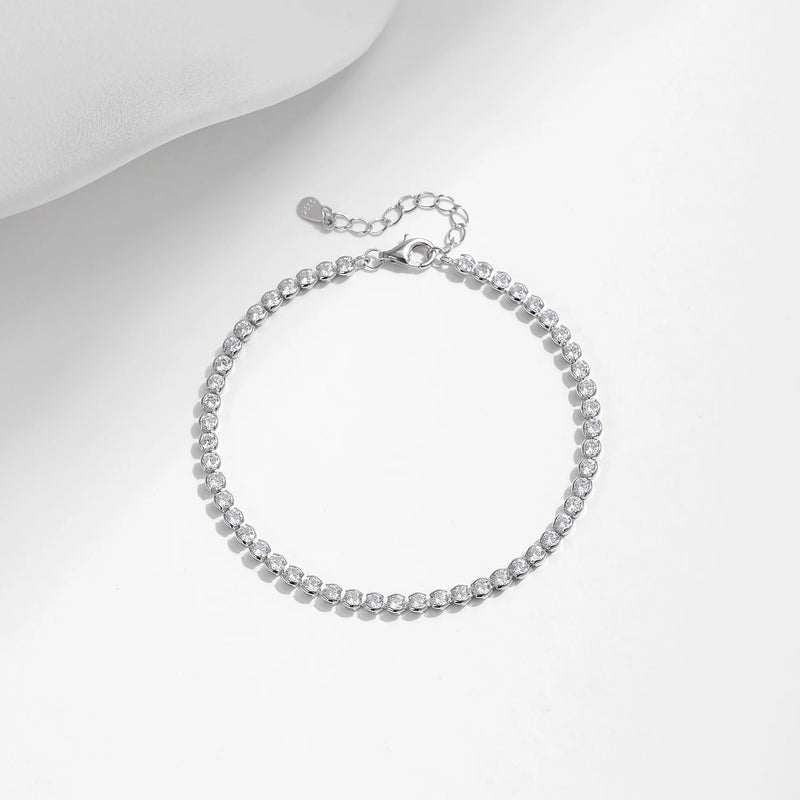 Tennis Bracelet with Zirconias
