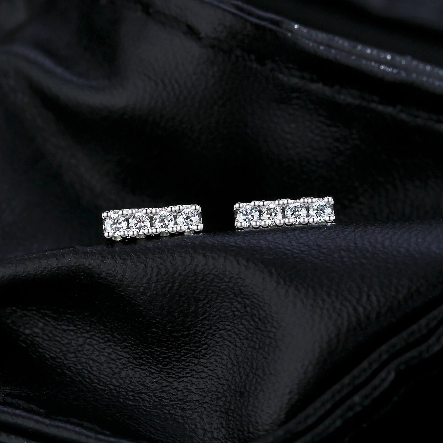 Moissanite Minimalism Stud Earrings