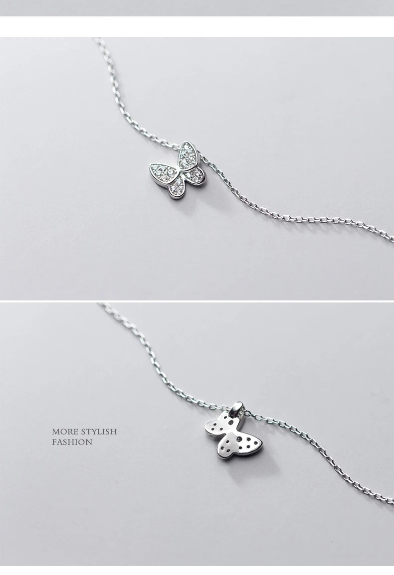 Dancing Butterfly Tiny Mini Pendant
