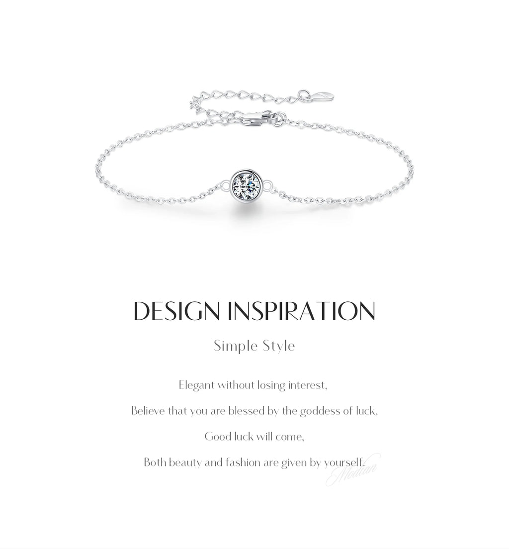 0.5CT Moissanite Bracelet
