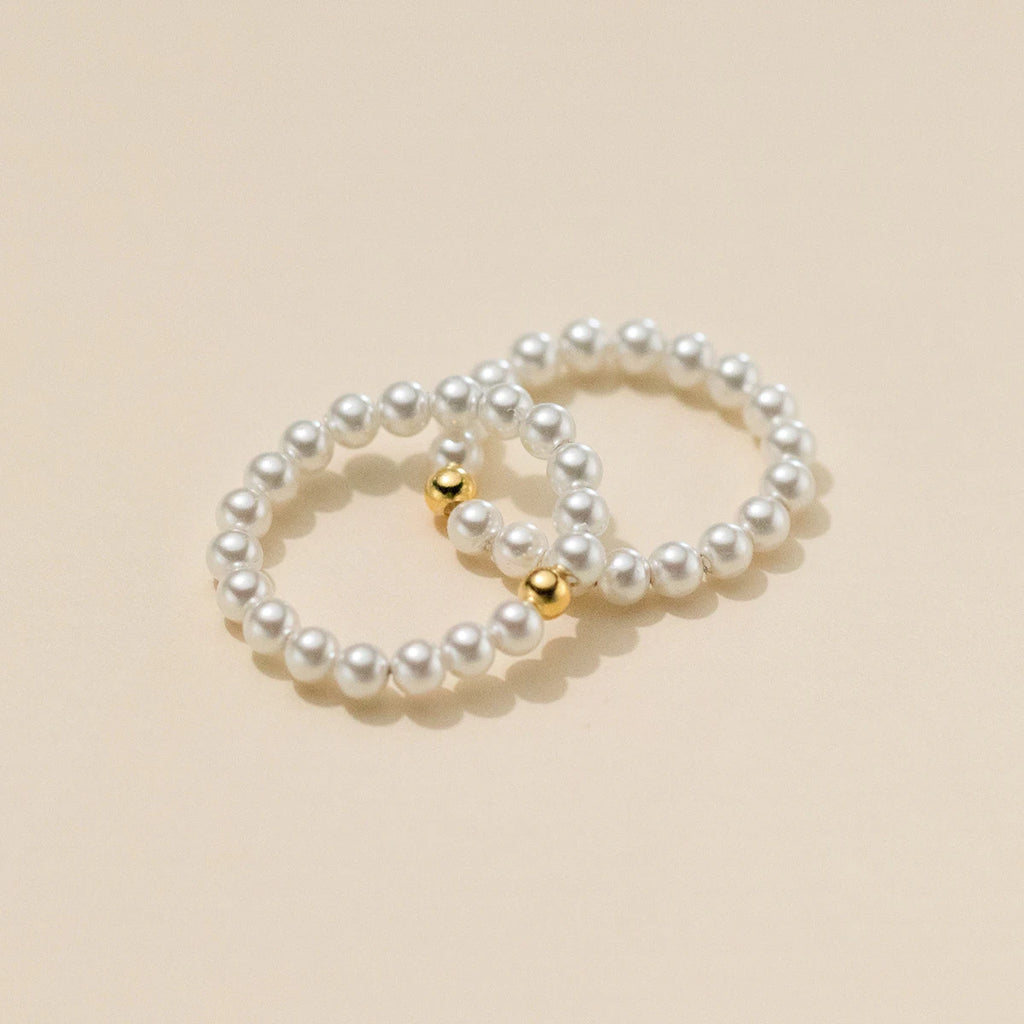 Shell Pearl Ring