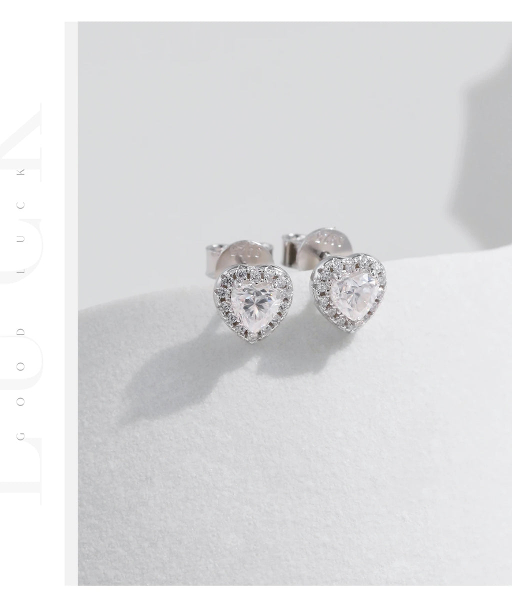 Moissanite Stud Earrings