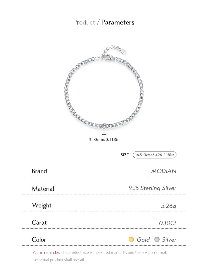 Cearl Round Moissanite Bracelets