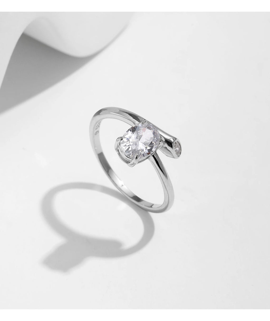 Irregular Oval Ring