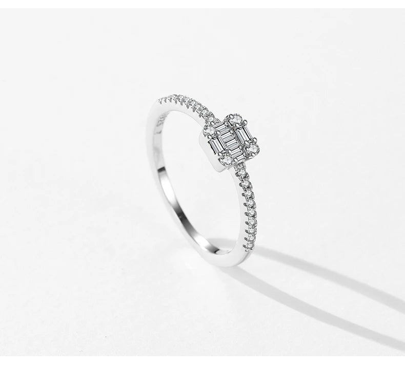 Simple Square/ Heart Ring