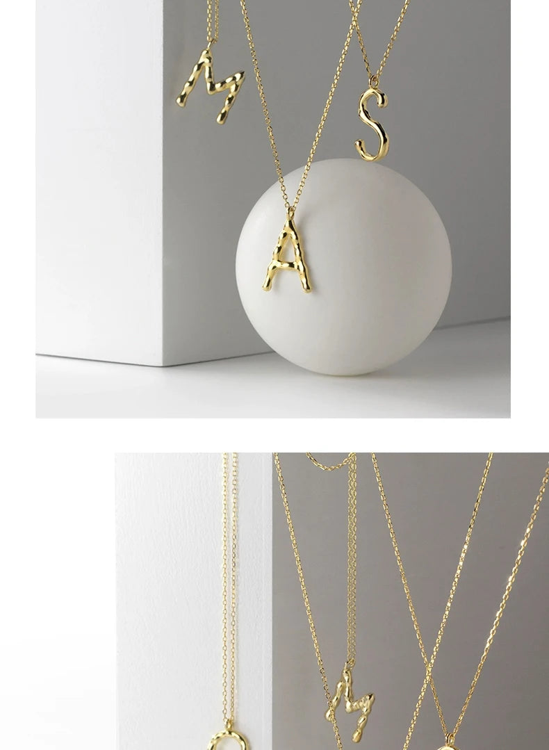 Simple 26 Letters Chain Necklace