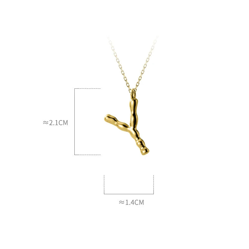 Simple 26 Letters Chain Necklace