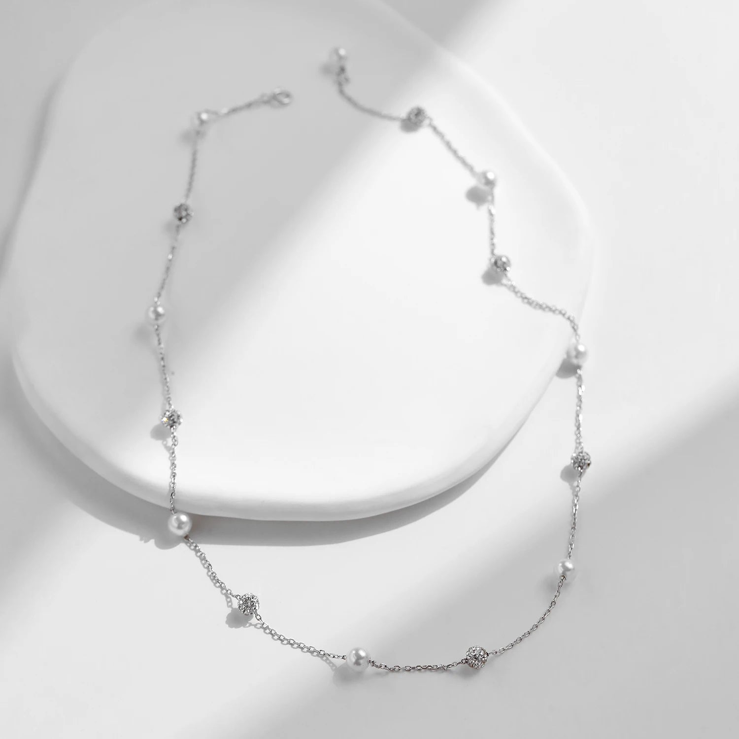 Beads &Pearl Chain Necklaces
