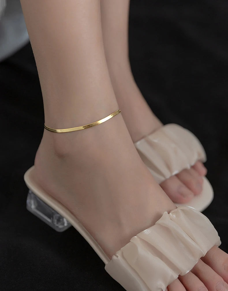 Anklet Simple Snake