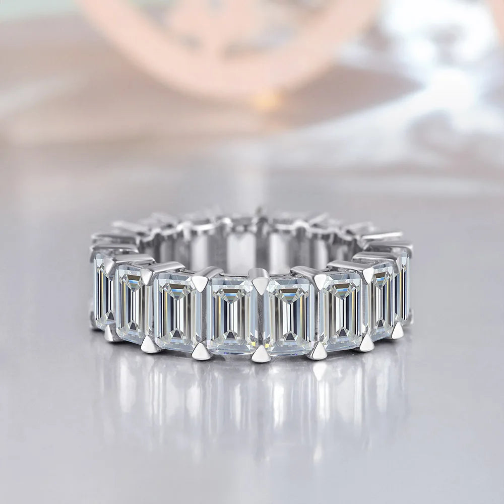 3*5mm High Carbon Diamond Ring