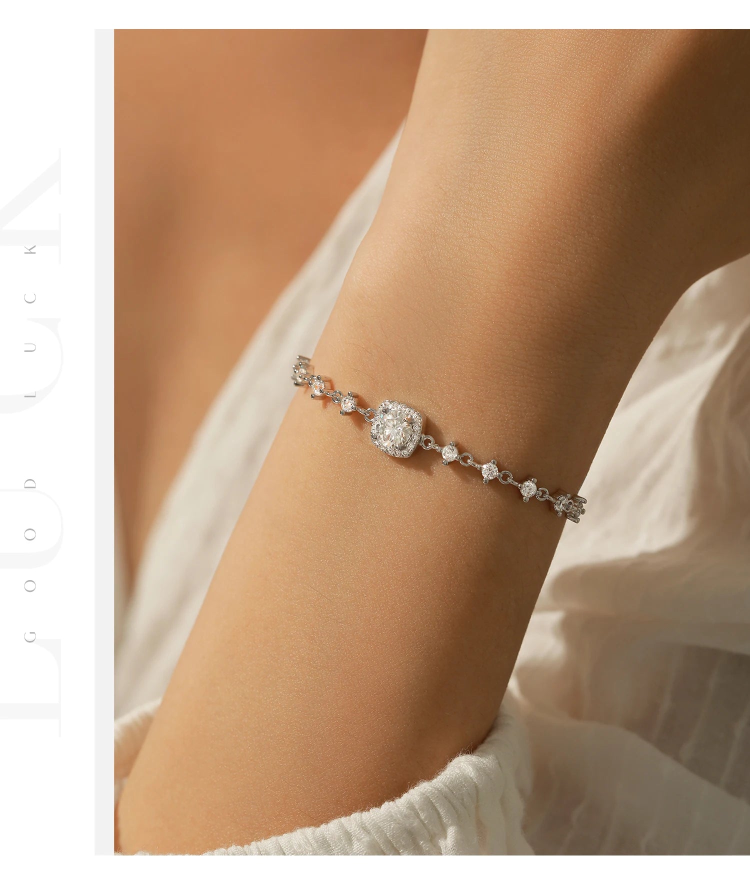 D Color Moissanite Set