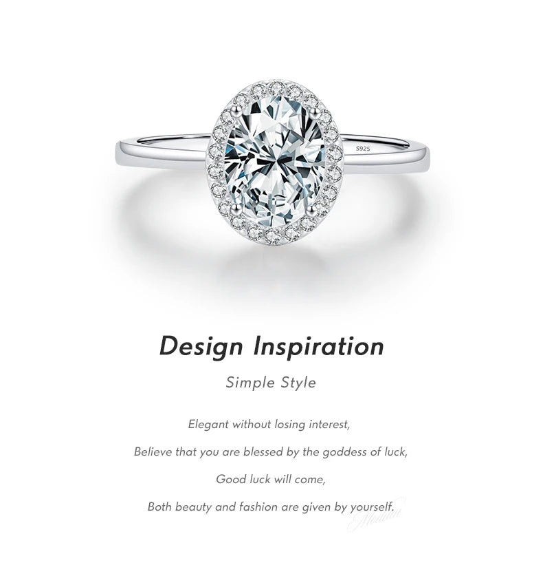 Oval 1CT Ring