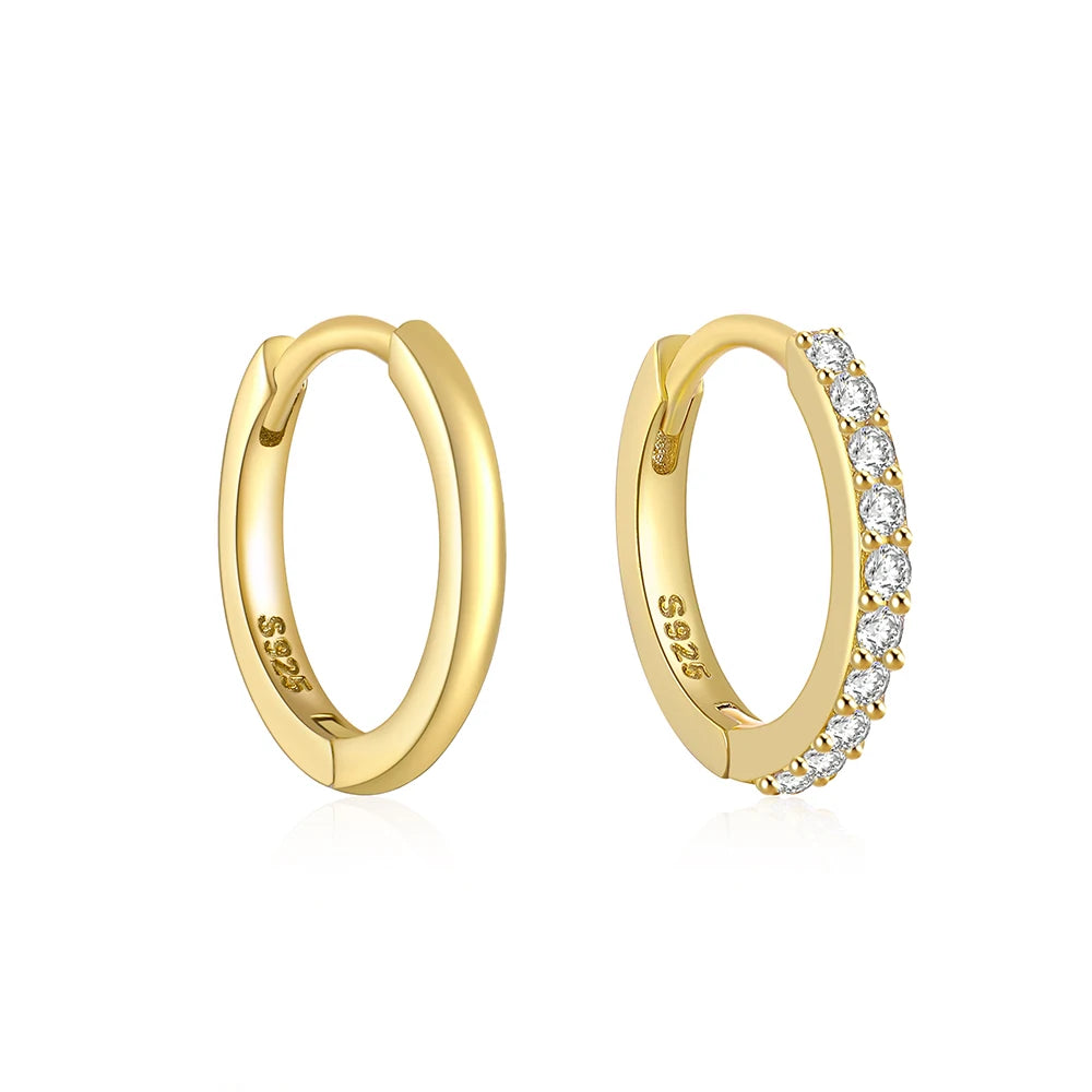 Glossy Hoop Earrings
