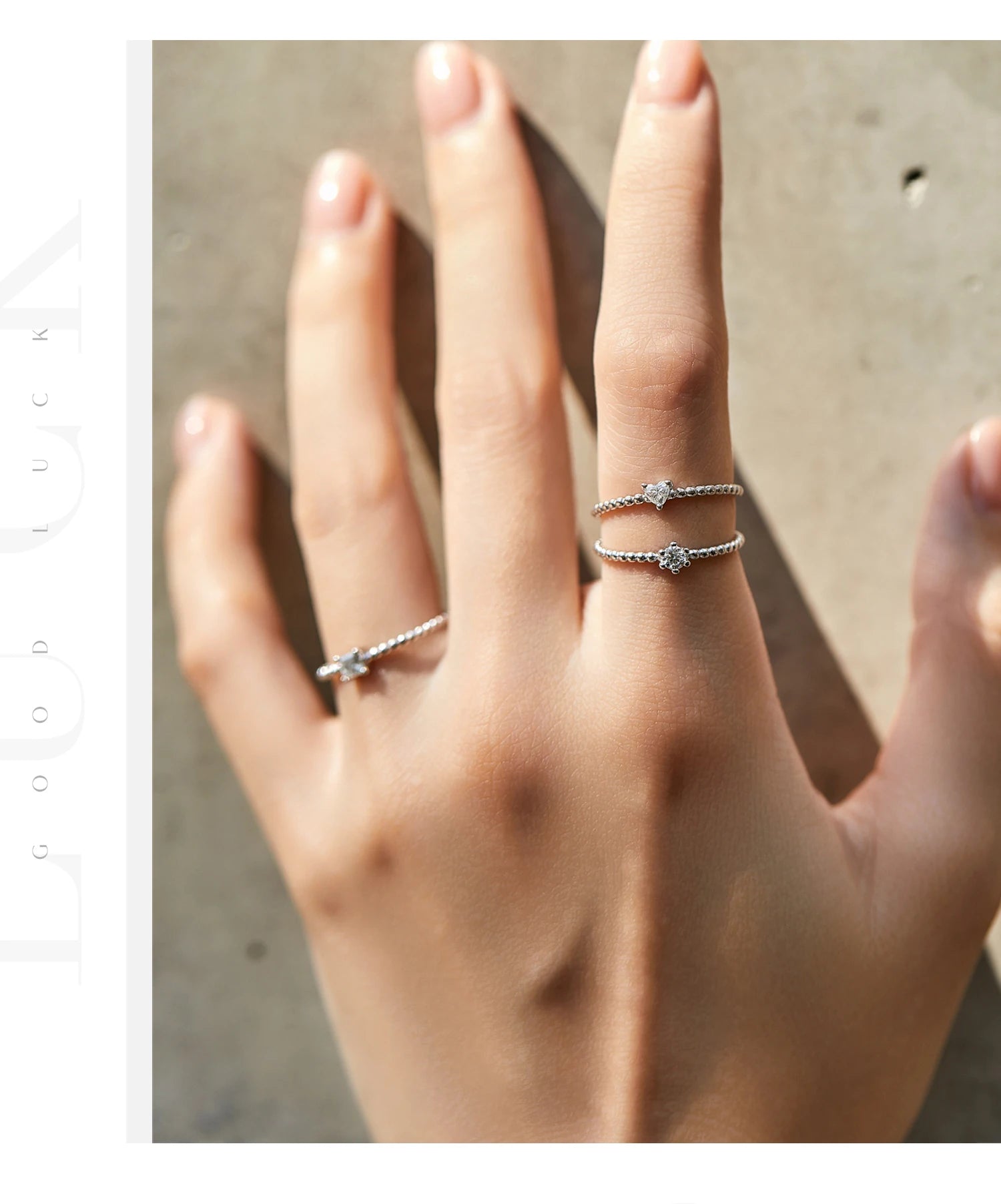 Geometric Shaped Moissanite Ring