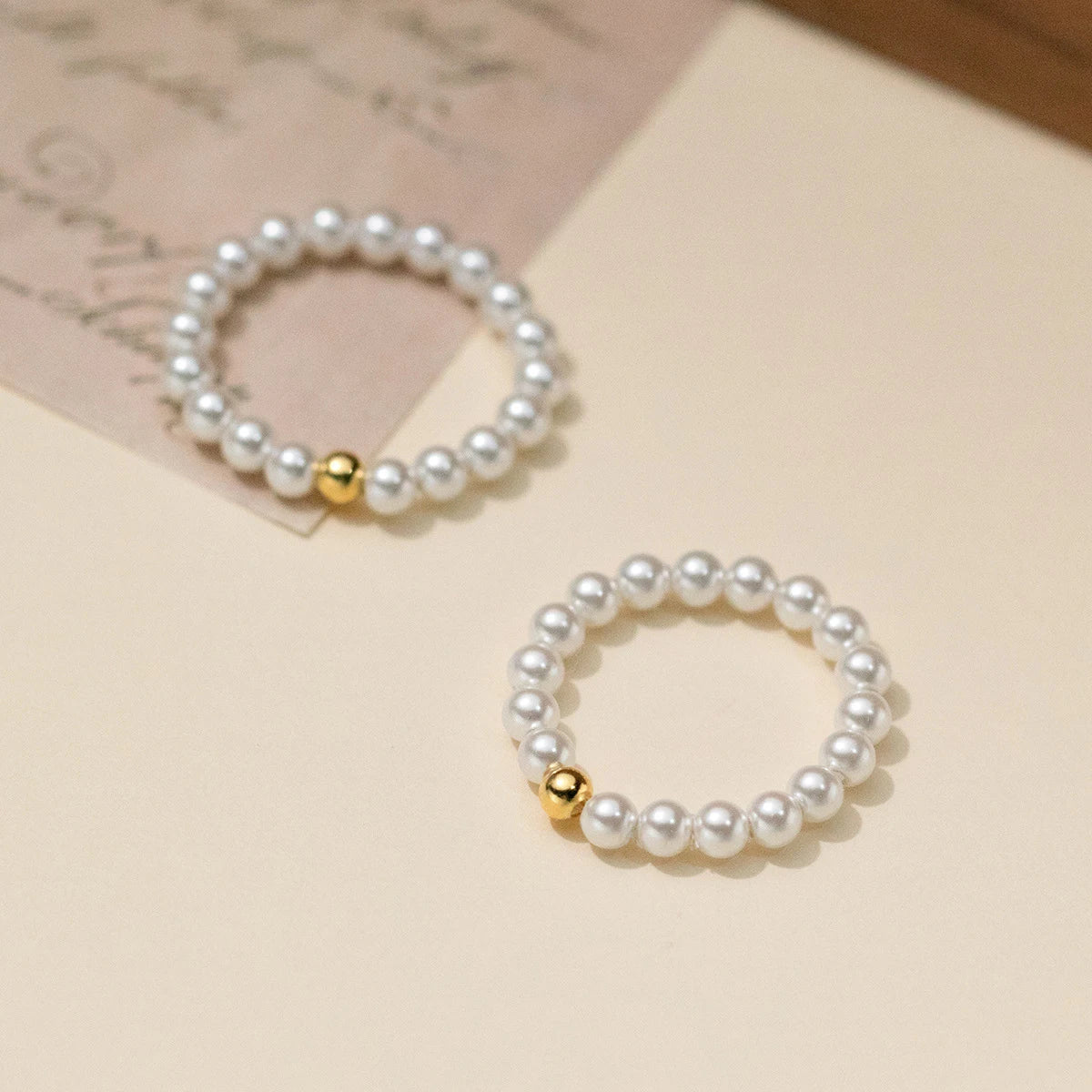Shell Pearl Ring