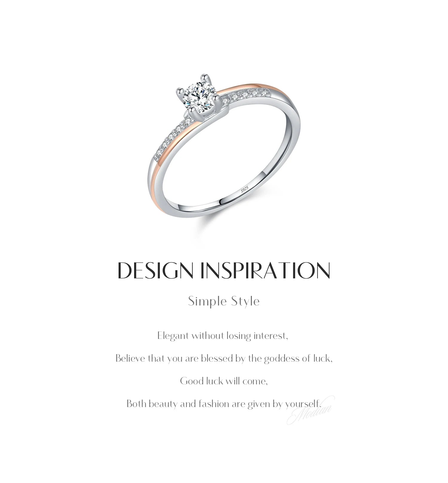 Elegant Rose Gold Ring