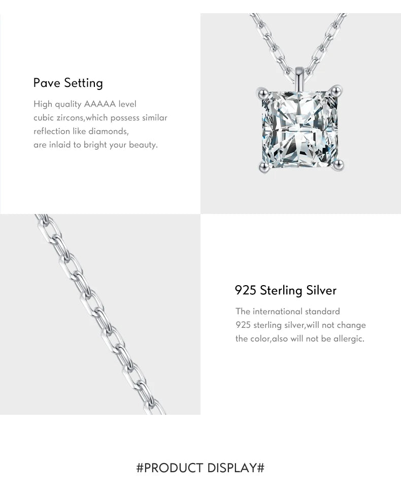 Collier carré 