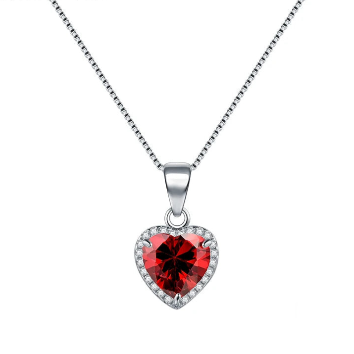 Pendentif Coeurs Coeur Rouge 