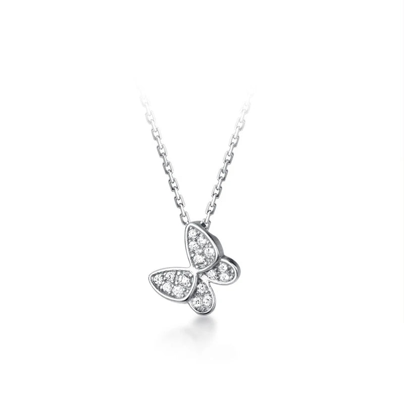 Dancing Butterfly Tiny Mini Pendant