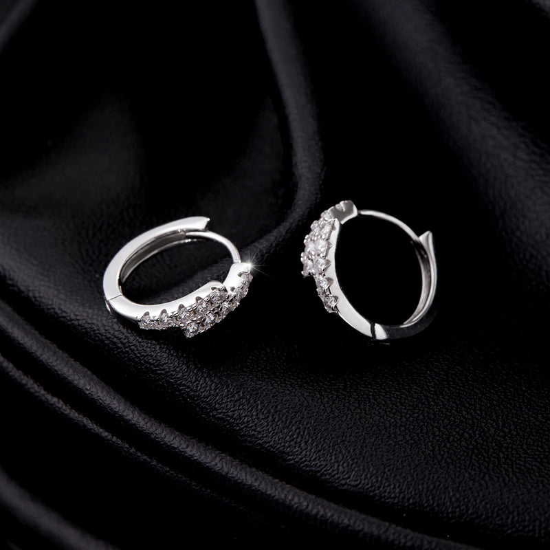 Moissanite Simple Earrings