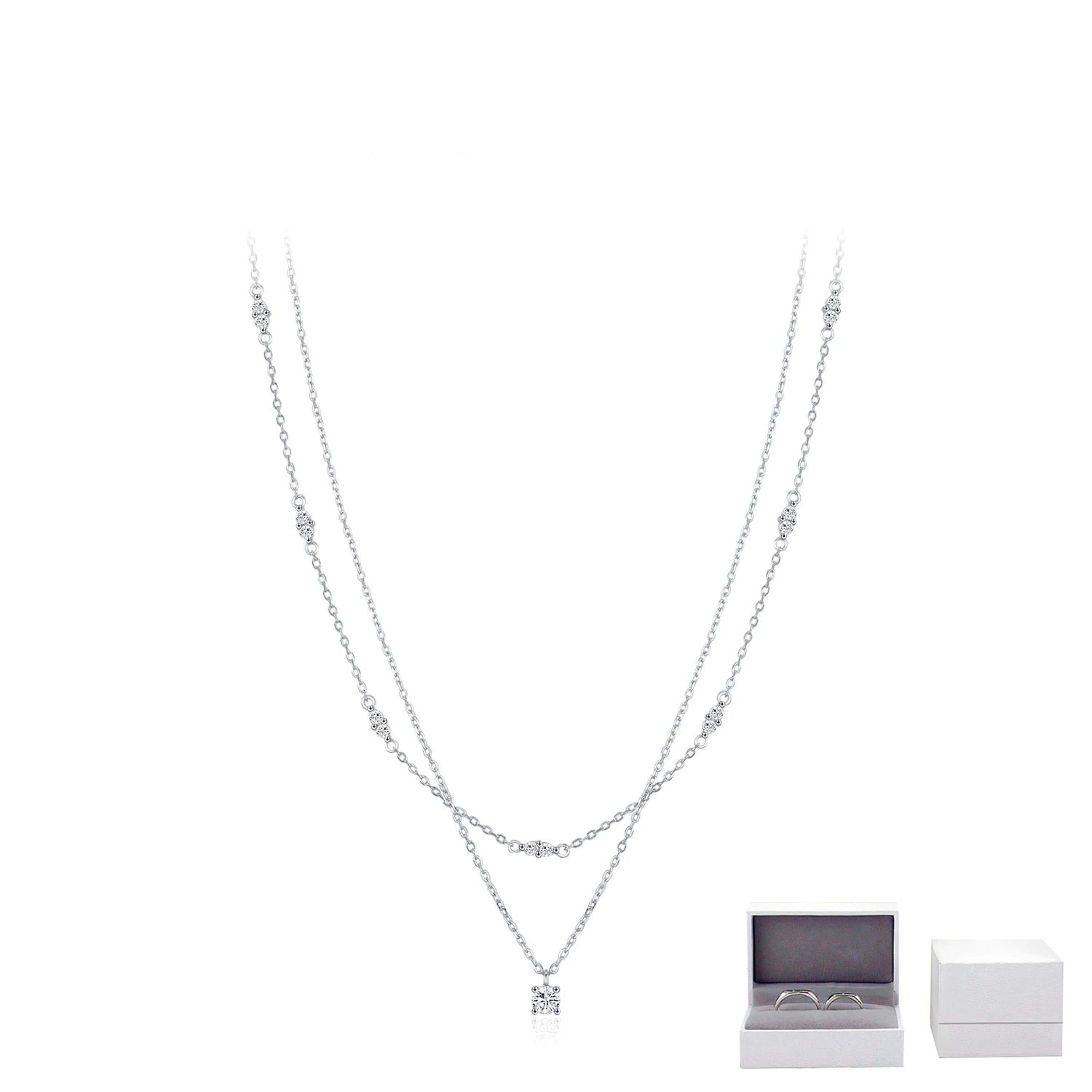 Moissanite D Color Pendant